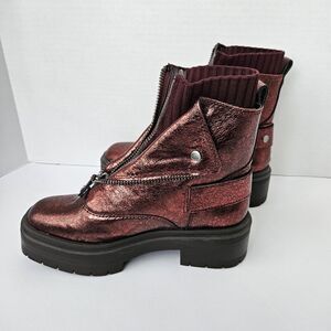 New Sam Edelman Linds‎ Bordeaux Zip Boots